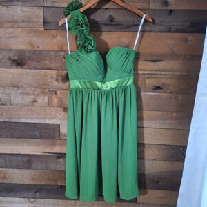 Elegant Green Women's Dress